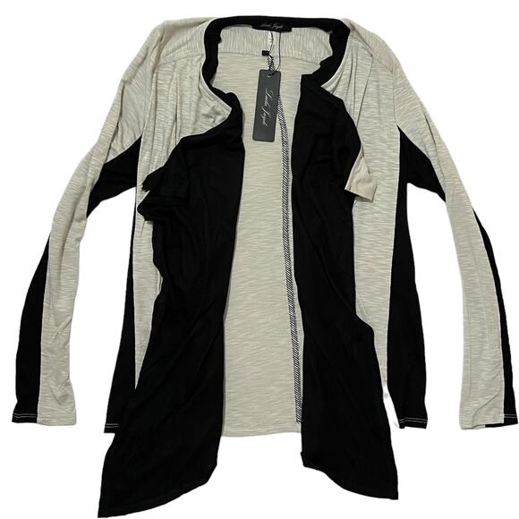 Laila Jayde SMALL Double Layered Waterfall Cardigan - Stitch Fix Jersey Knit - Picture 12 of 12